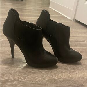 Guess Black Ankle Booties